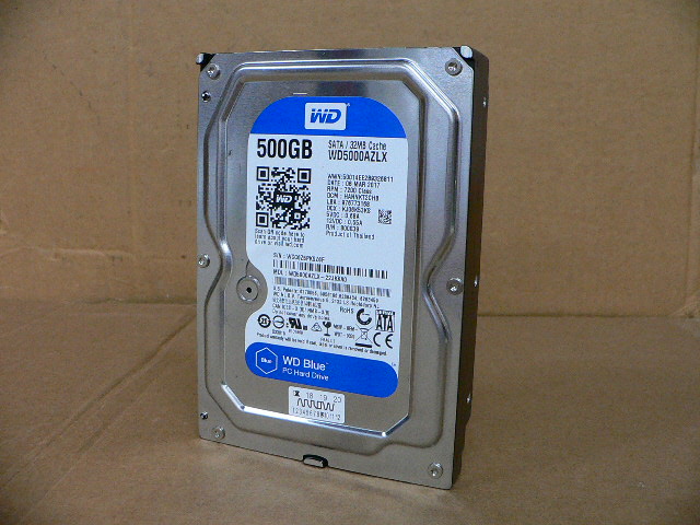 Western Digital Wd5000azlx-22Jkka0 - 500Gb 7.2K Rpm Sata 3.5